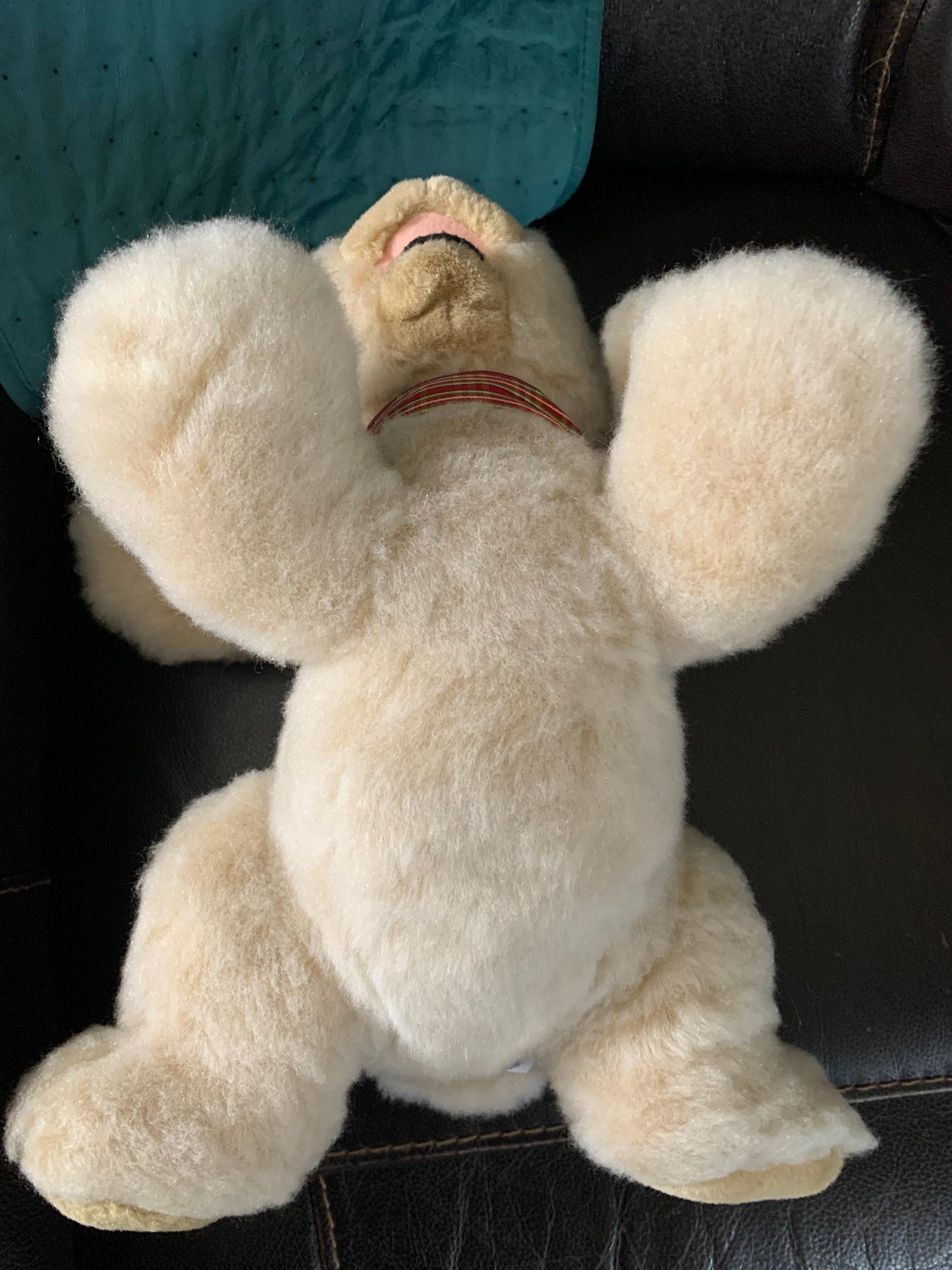 Vintage Mervyns Playful Pals Plush Puppy Dog, Restored 16"