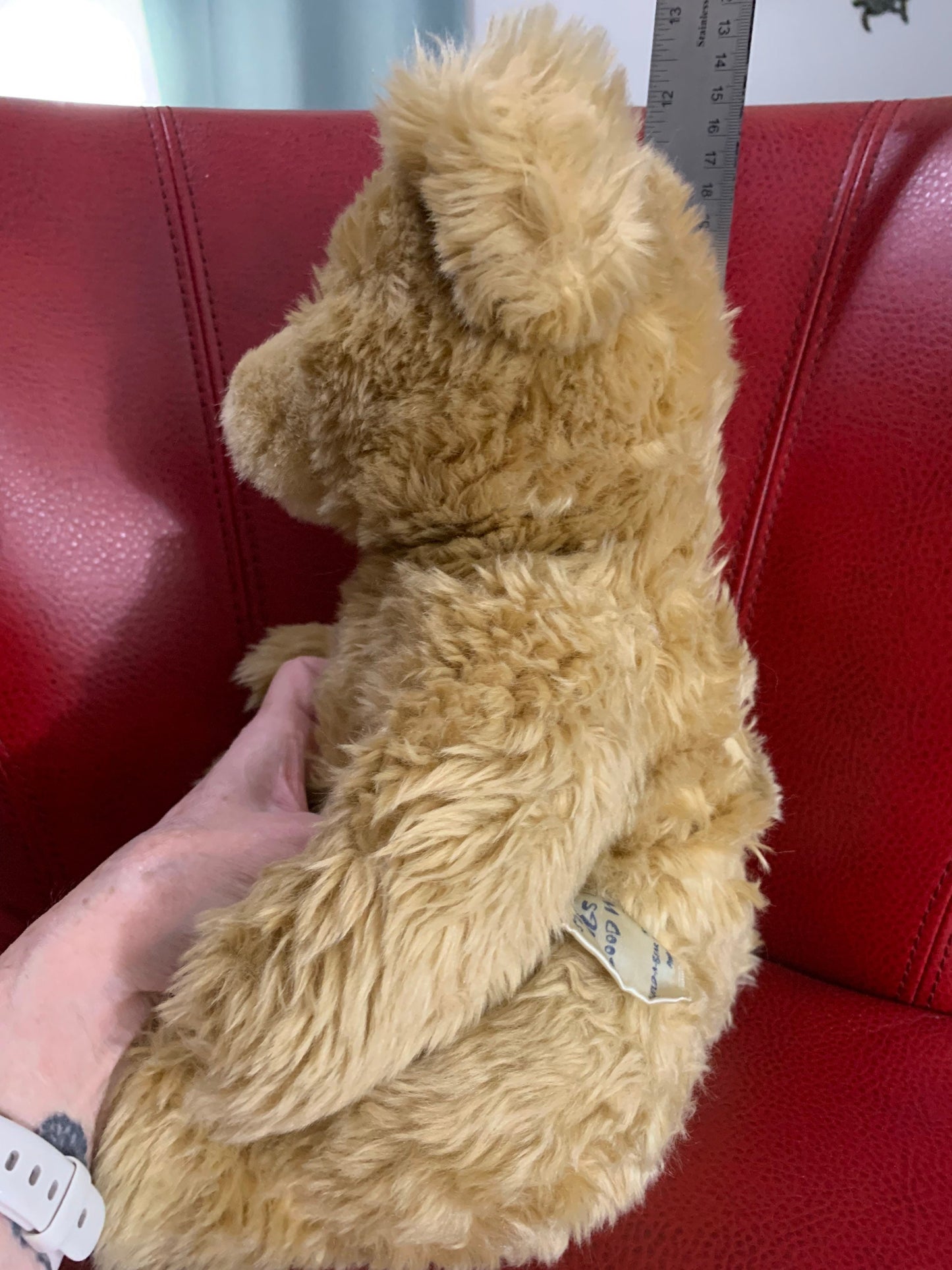 Vintage Build A Bear Shaggy Teddy Bear Plush
