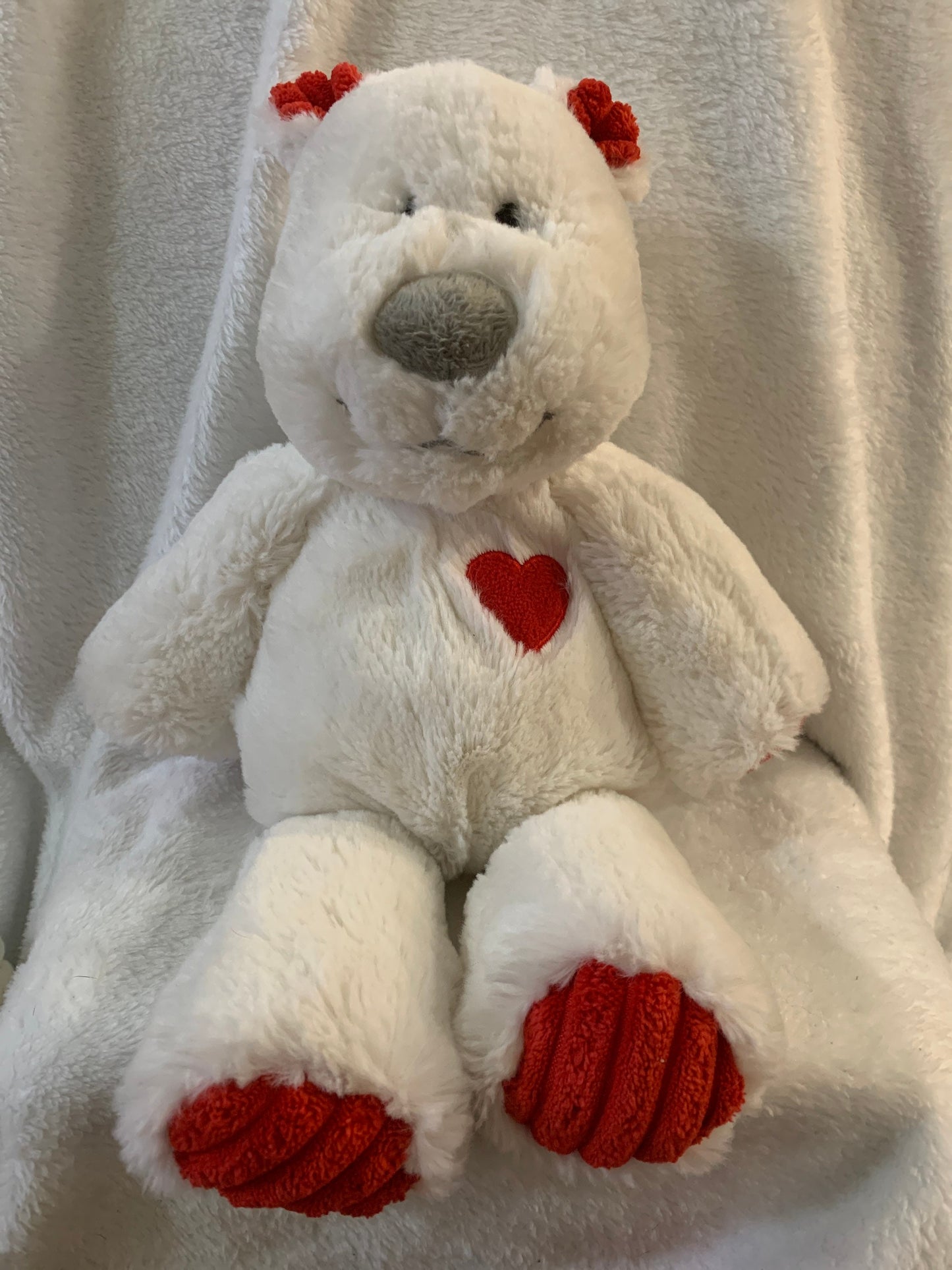 Mary Meyer Marshmallow Kisses Teddy Bear, 14" Plush Toy