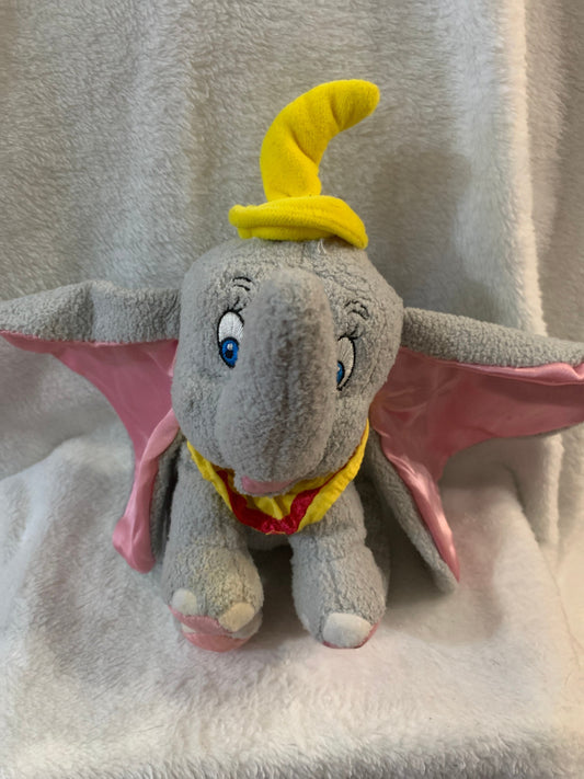 Small Dumbo with Pose-able trunk Stuffed Animal Plush Toy Vintage For Kids Disney Disneyland