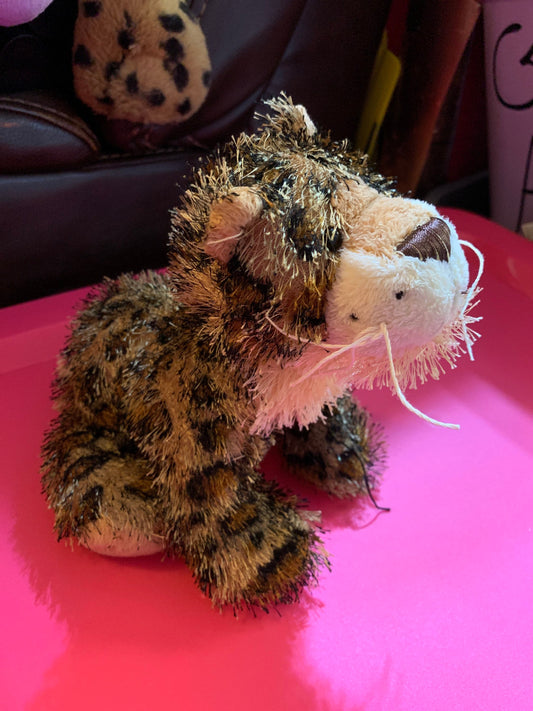 Webkinz Spotted Leopard Plush. Regular size Plush no code.