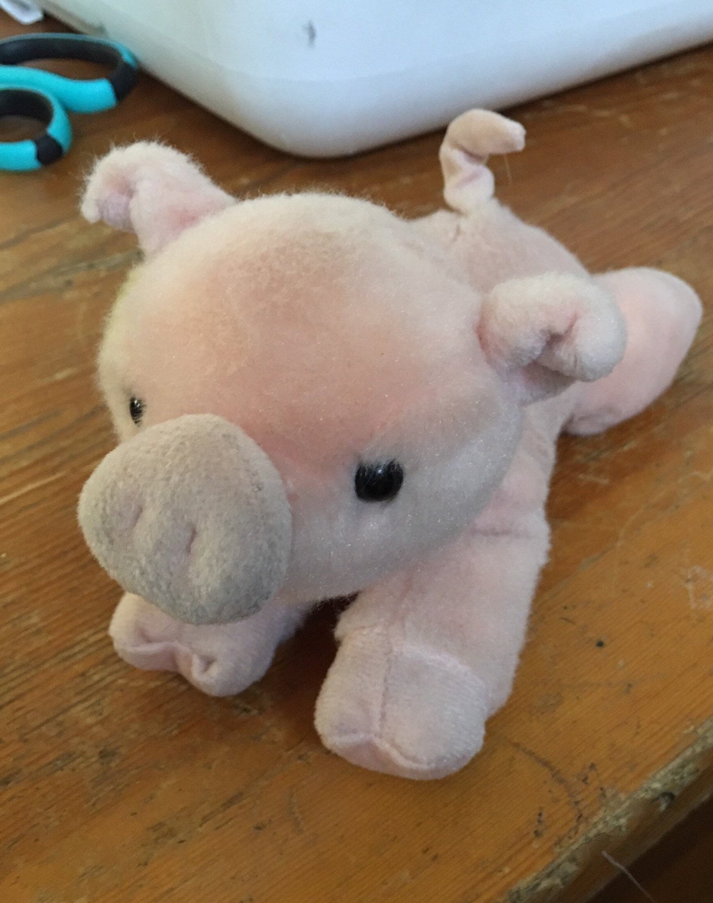 Aurora Small Pink Pig Plush. Soft and Sweet! GUC