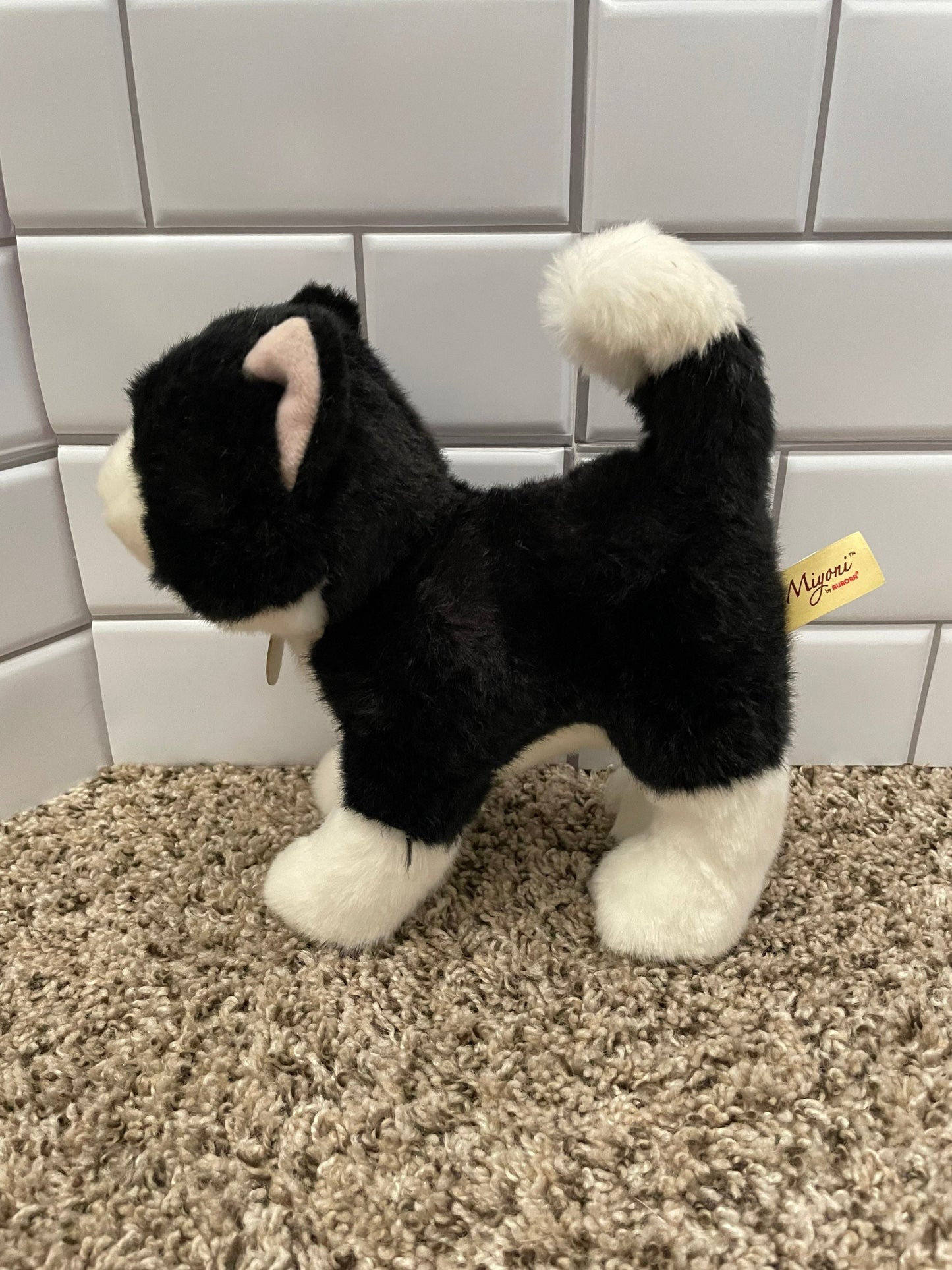 Aurora Miyoni Tuxedo Cat 10” Plush