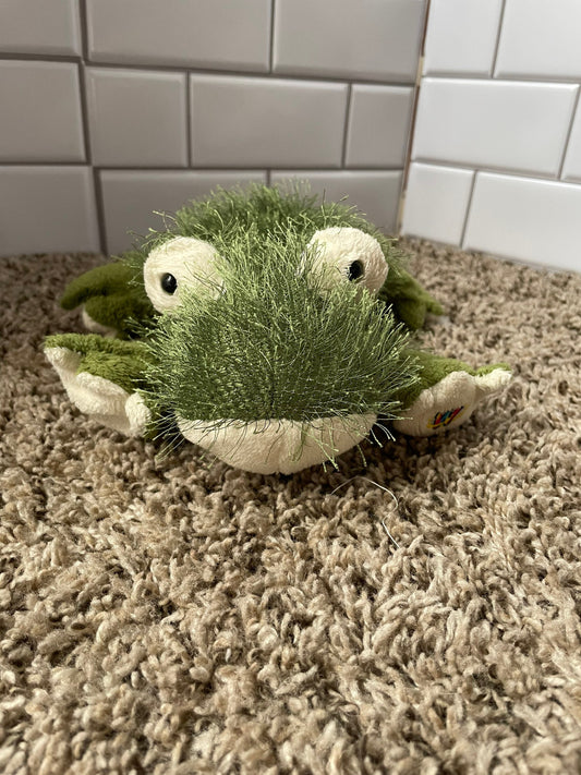 Webkinz Lil Kinz Shaggy Green Frog Plush (No Code)
