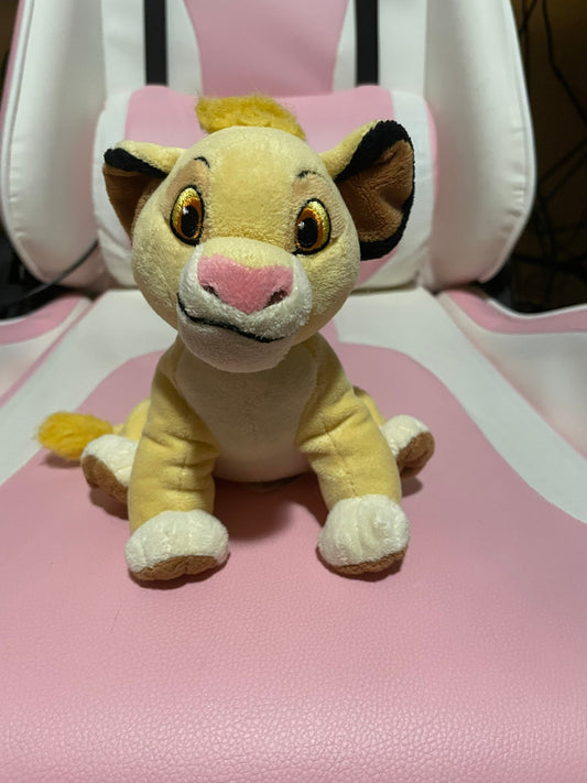 Vintage Disney Store The Lion King Young Simba Plush 7”