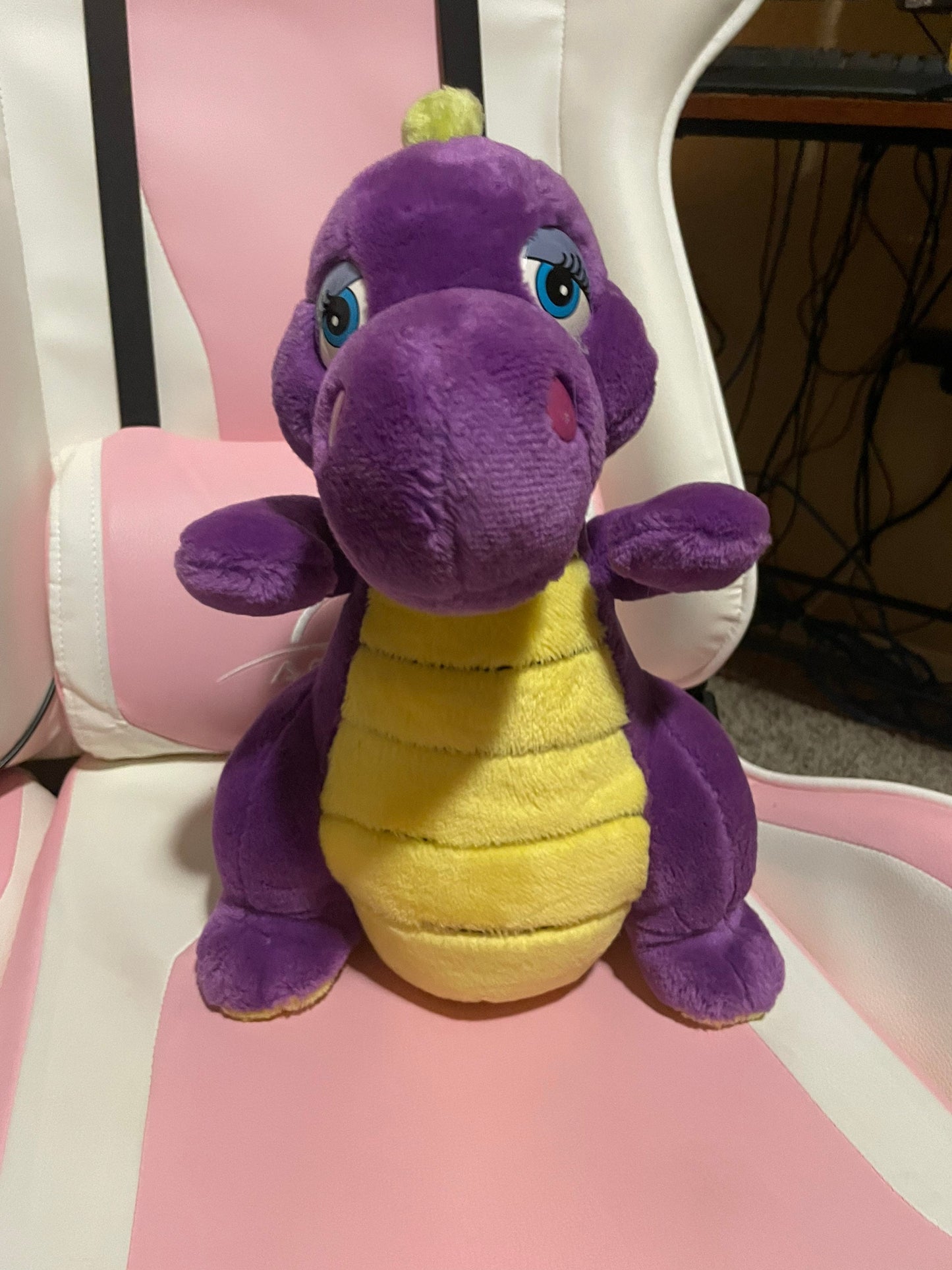 CalToy Purple Dragon Plush