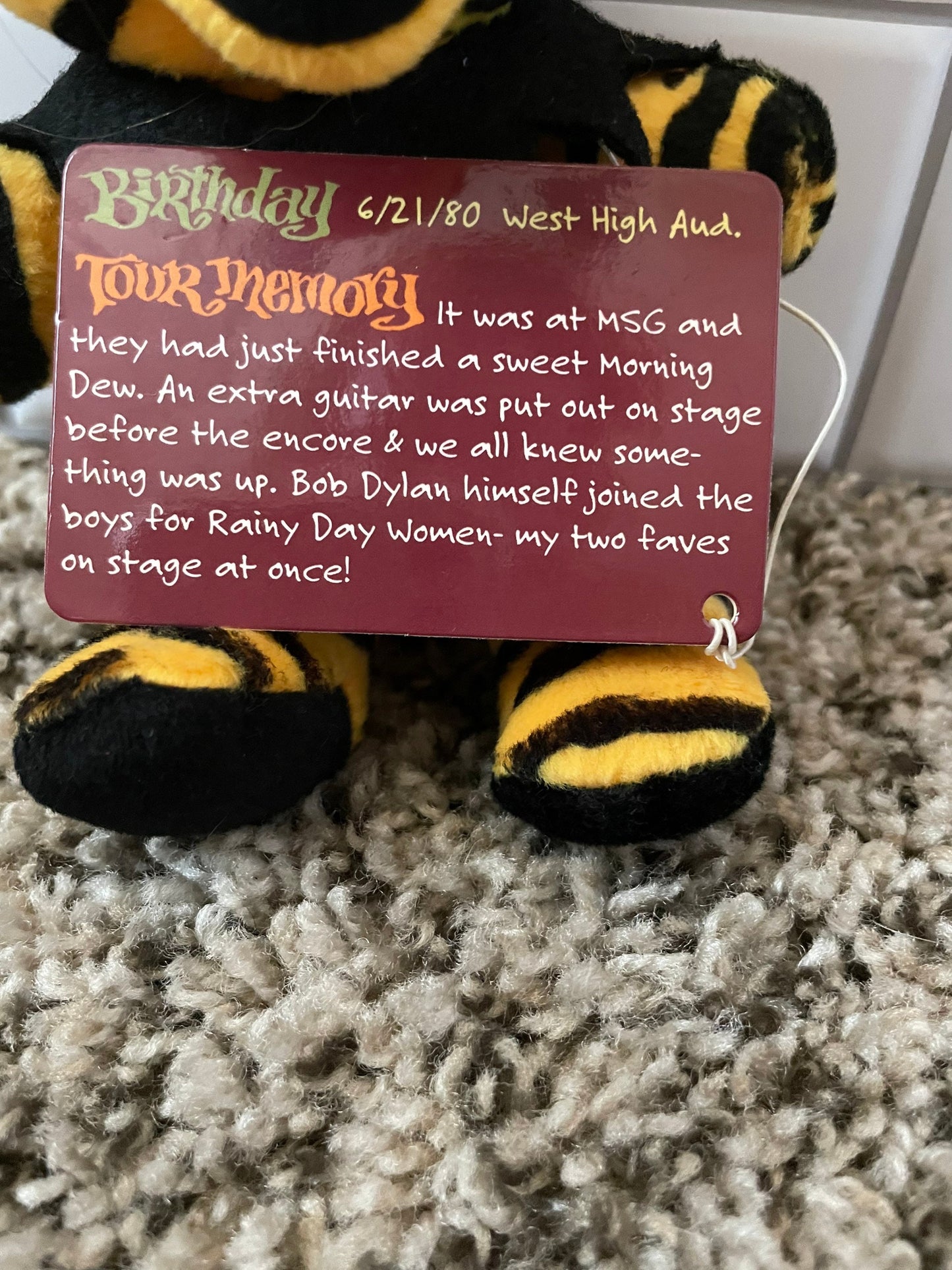 Samson Grateful Dead Beanie Bear NWT