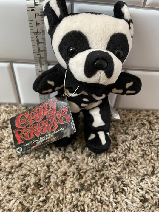 Crazy Fingers Grateful Dead Beanie Bear NWT
