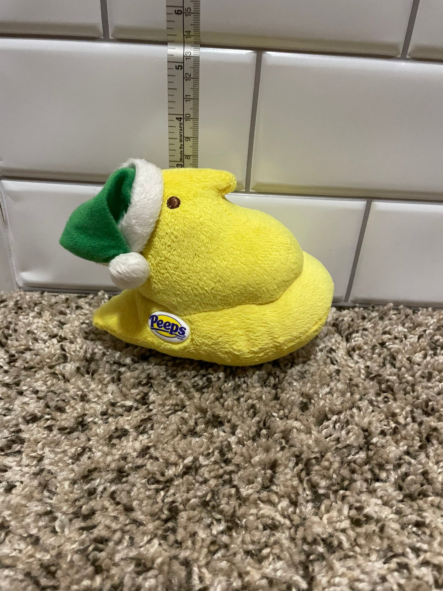 Just born yellow peeps plush