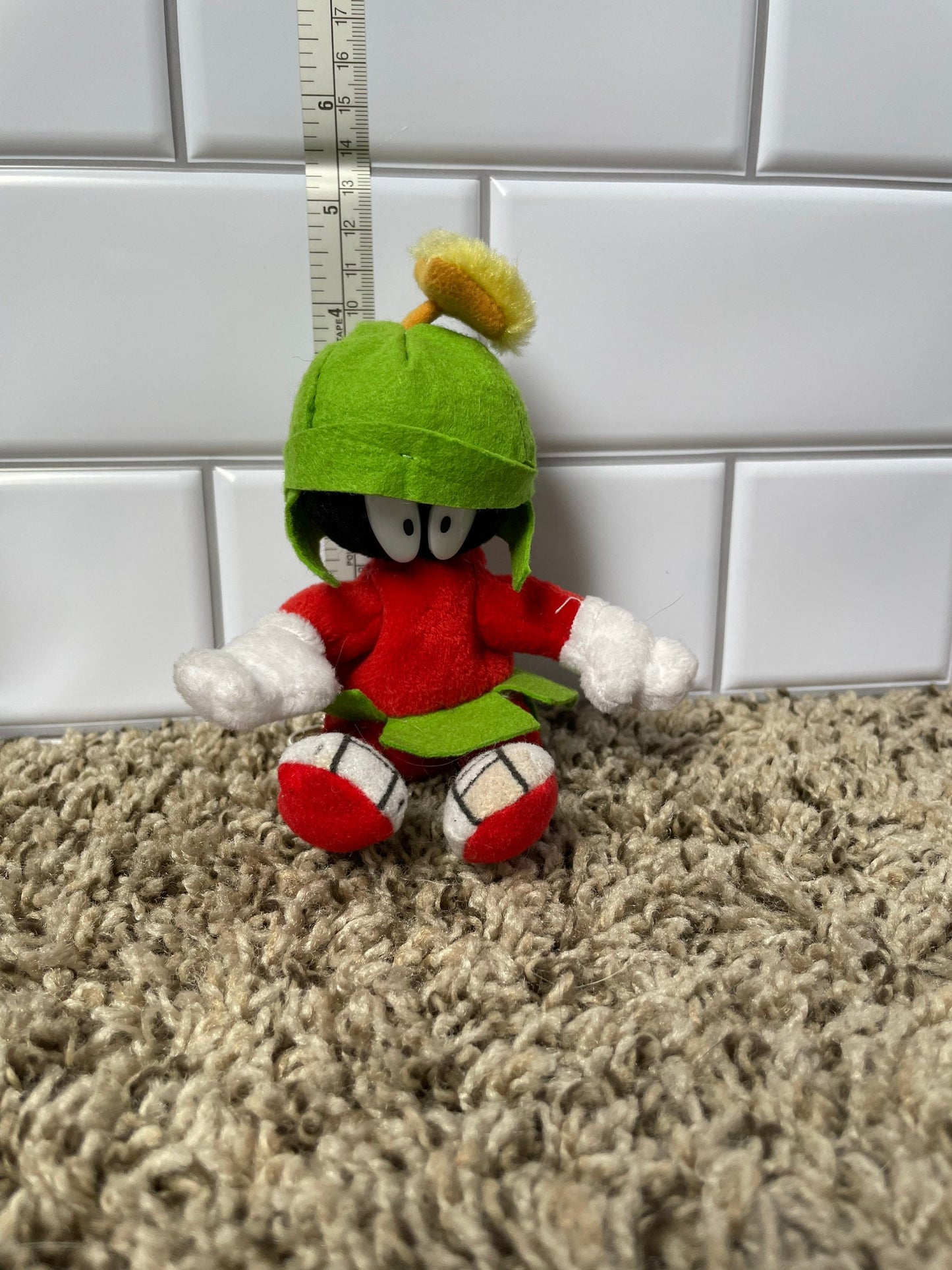 Marvin The Martian Bean Bag Keychain Plush