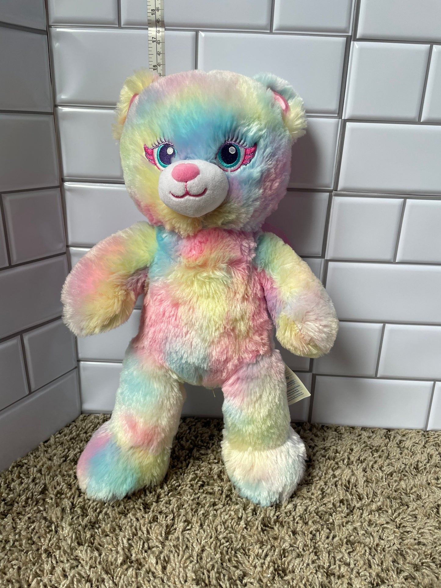 Build A Bear Pastel Bear Fairy Friend Plush