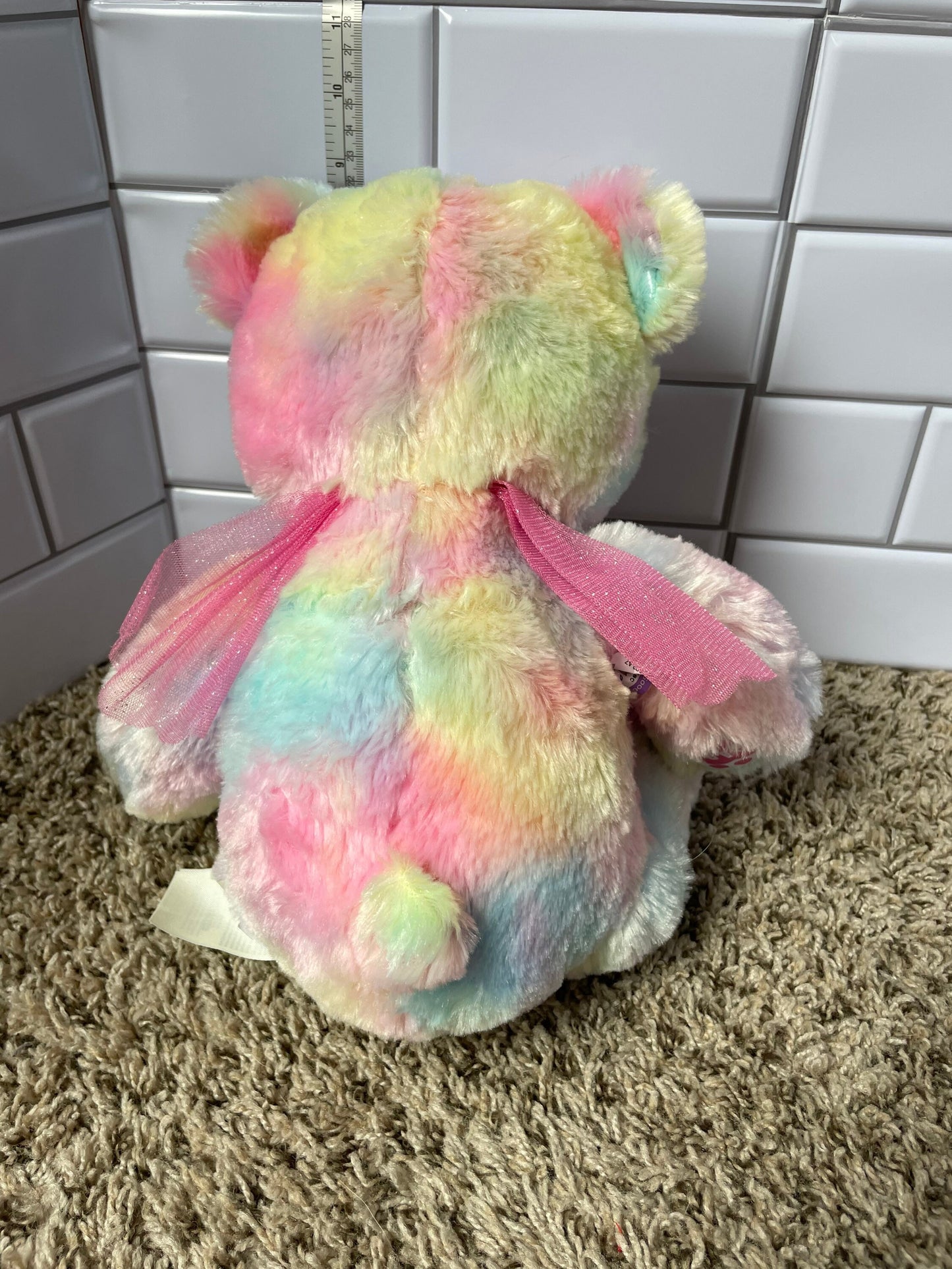 Build A Bear Pastel Bear Fairy Friend Plush