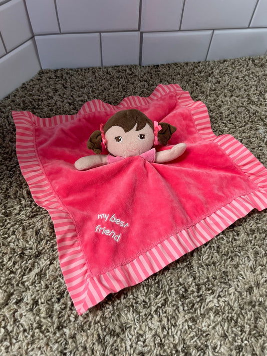 Garanimals Pink Girl Lovey Security Blanket