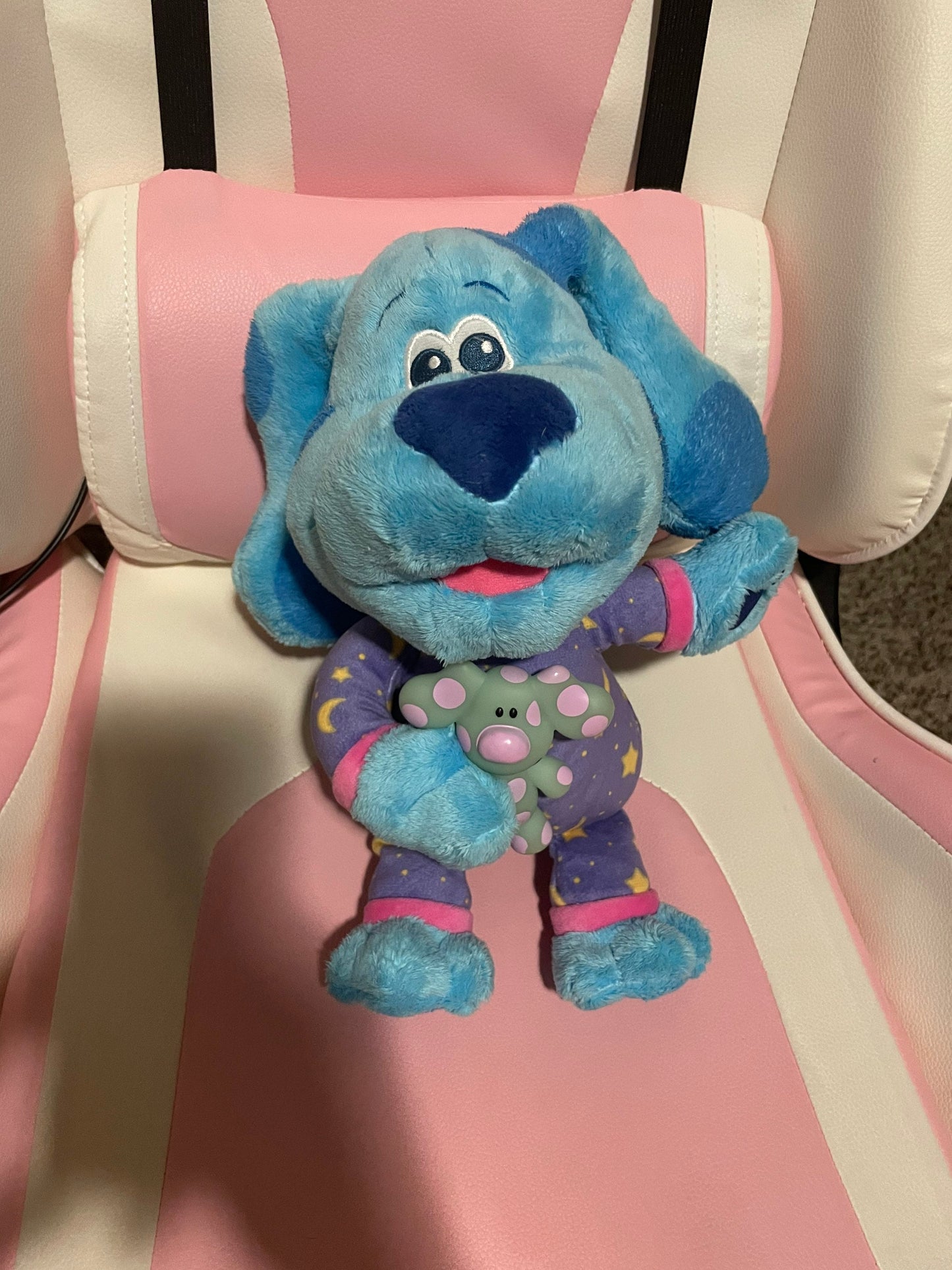 Blue’s Clues & You! Bedtime Blue 13-Inch Plush - No guarantees sounds and lights work