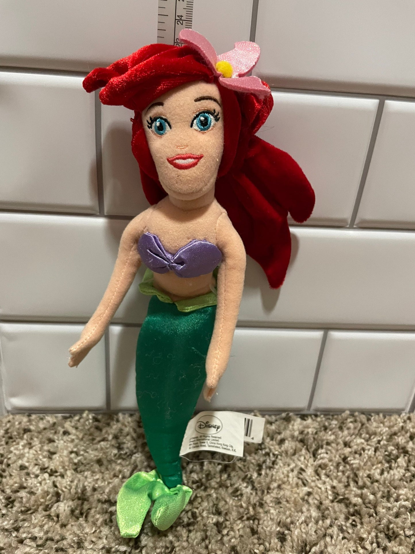Disney The little mermaid Ariel plush
