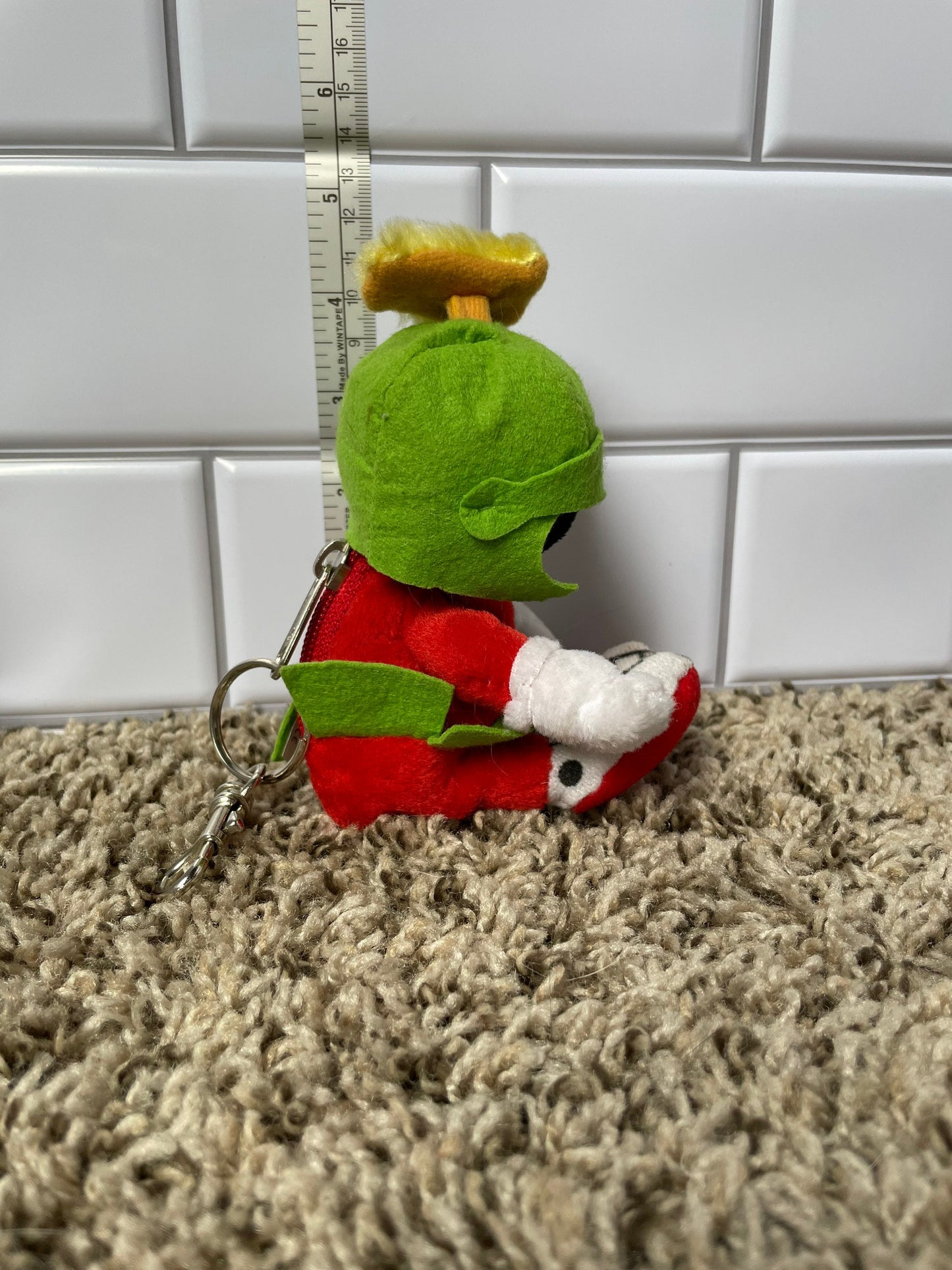 Marvin The Martian Bean Bag Keychain Plush
