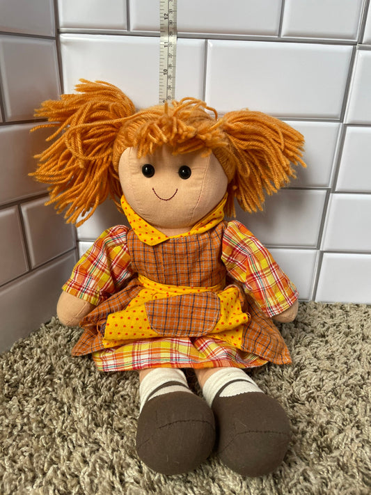 Euro Souvenirs Raggedy Doll Plush