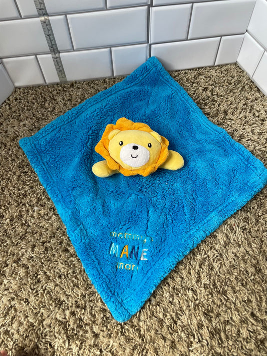 Baby Gear HTF Lovey Security Blanket Plush Mommys Mane Man Lion