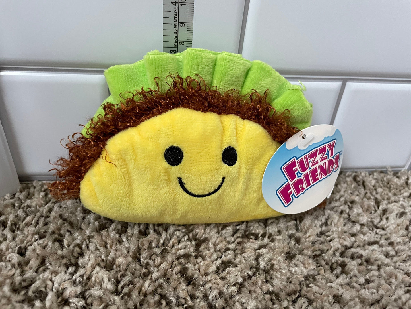 Fuzzy Friends Taco Plush NWT