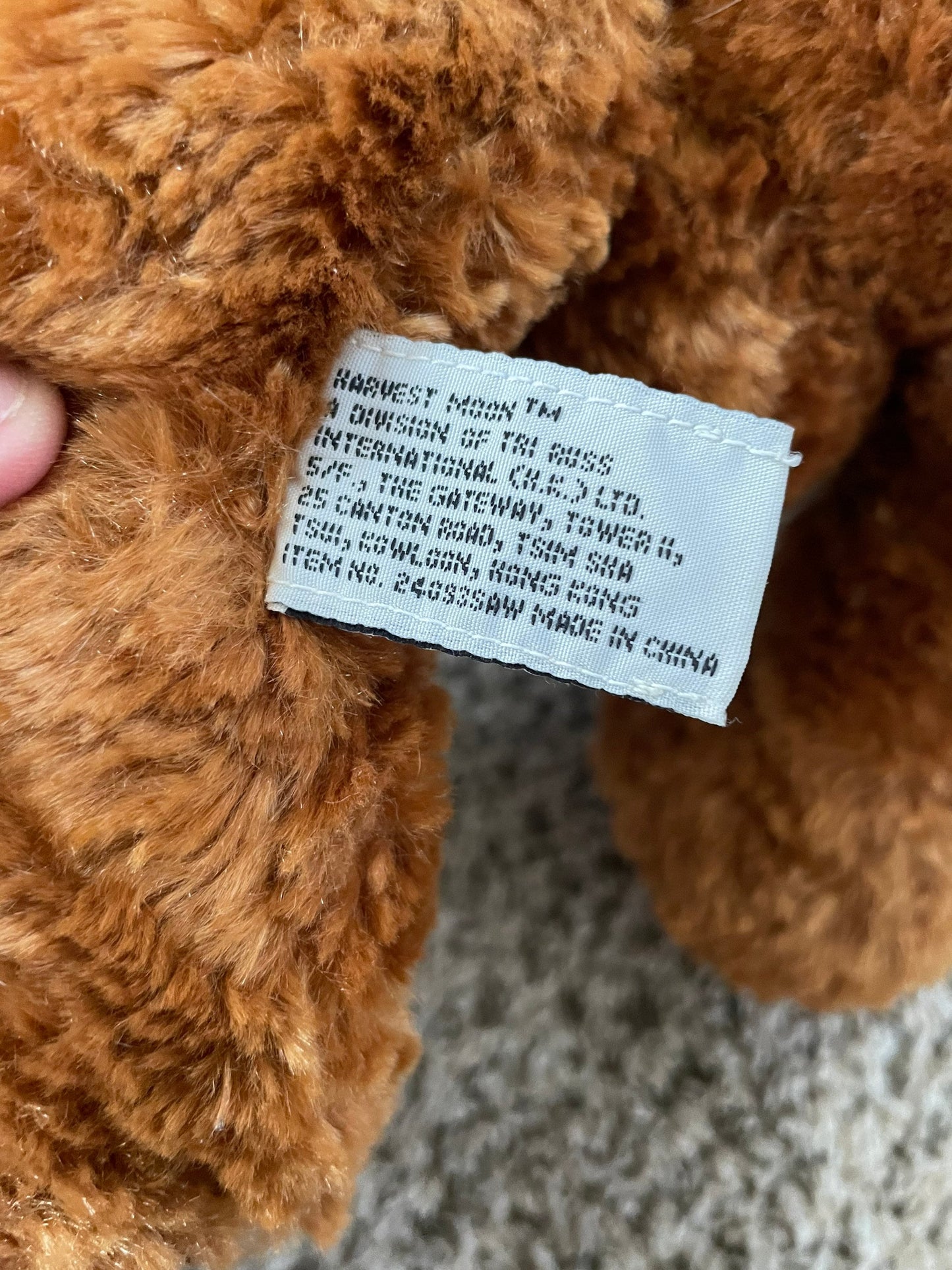 Harvest Moon Brown Tri Russ Teddy Bear Plush