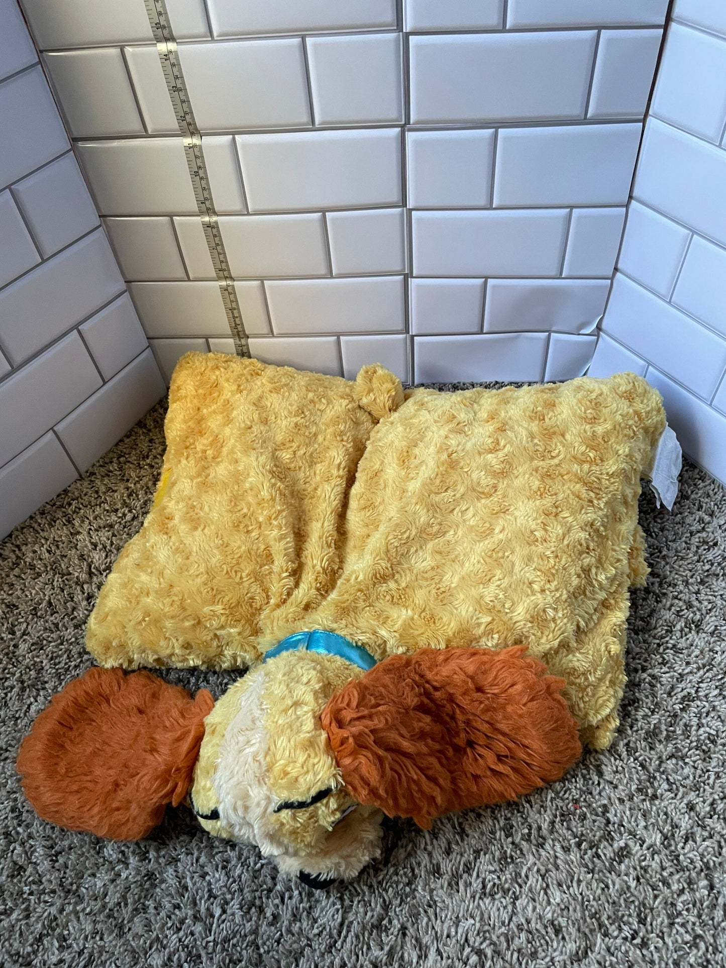 Disney Lady and The Tramp Dog Pillow Pal Plush