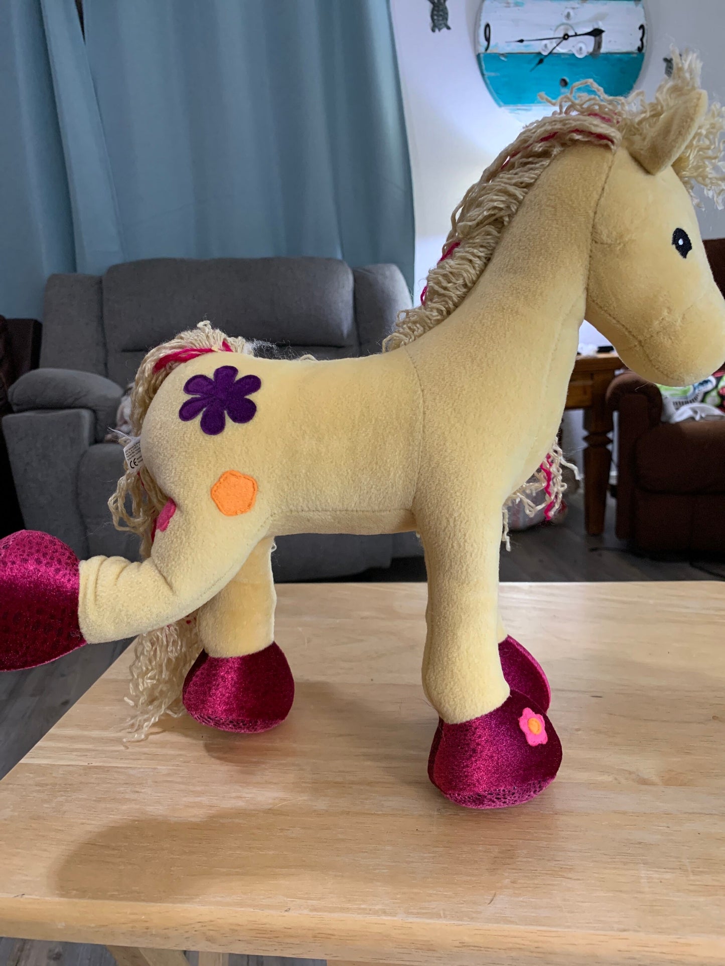 Manhattan Toy Groovy Girls Plush Horse, Curly Mane