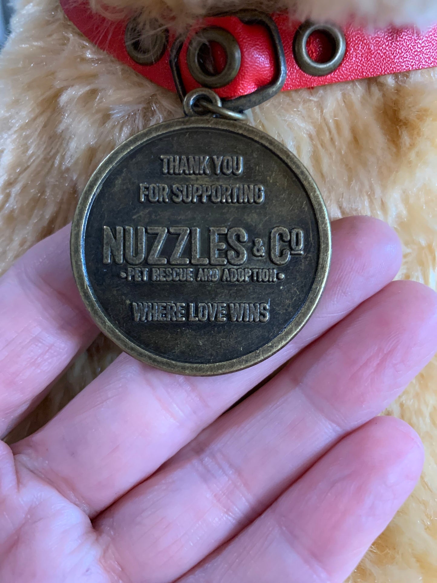Nuzzles & Co Golden Retriever Puppy Plush