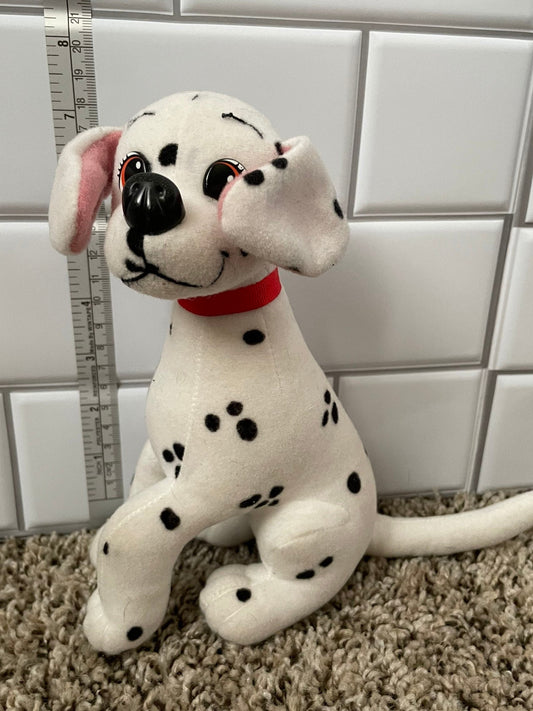 101 Dalmatians Perdita Black and White Dalmatian Plush Disney 1996