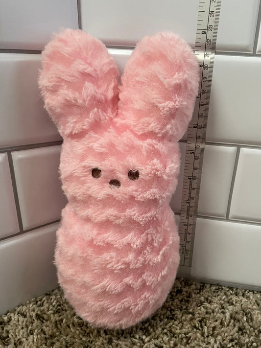 Pink Chevron Pattern PEEPS Easter Bunny Rabbit Plush