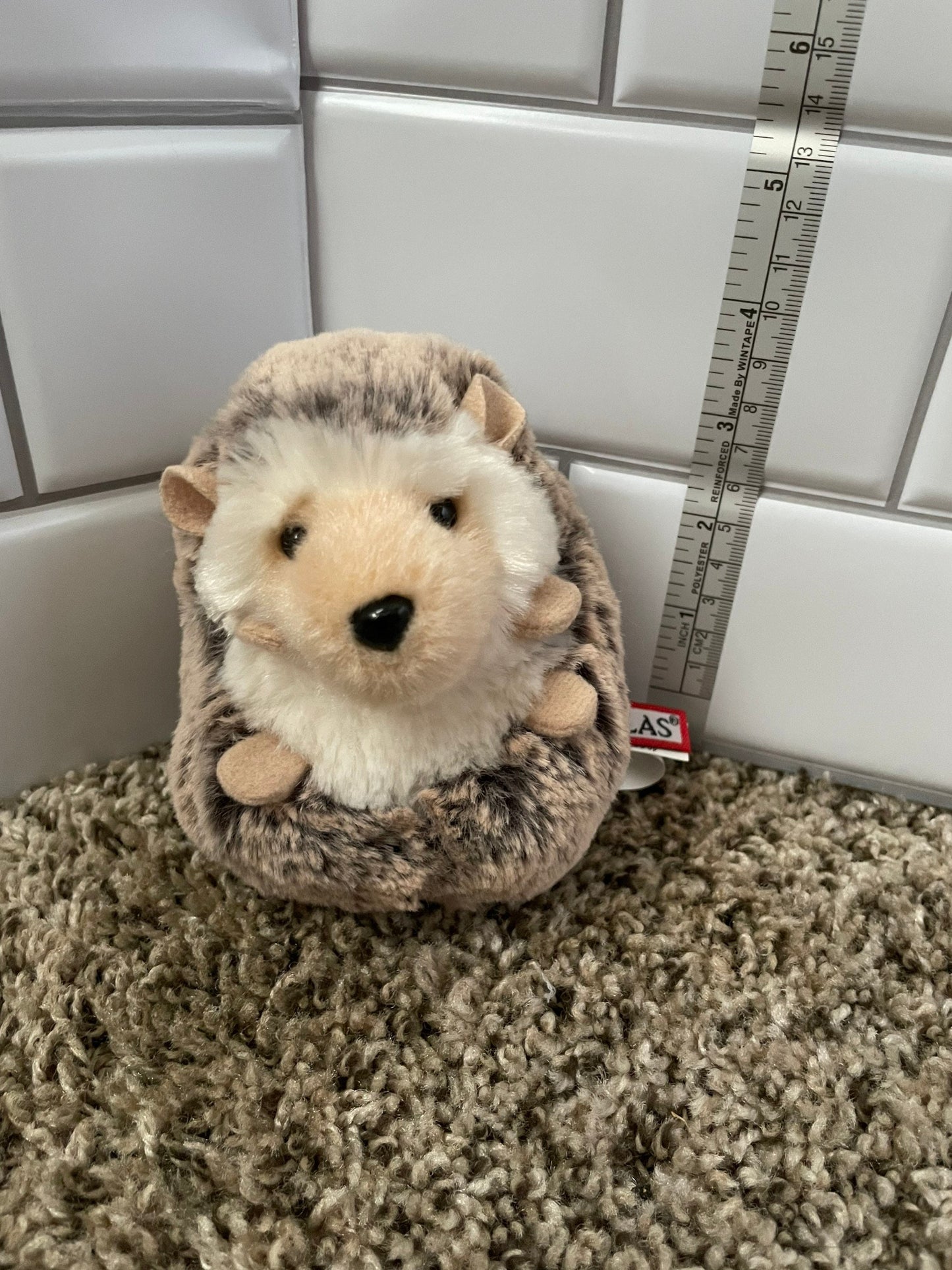 Douglas Gray and Brown Variegated Hedgehog Plush