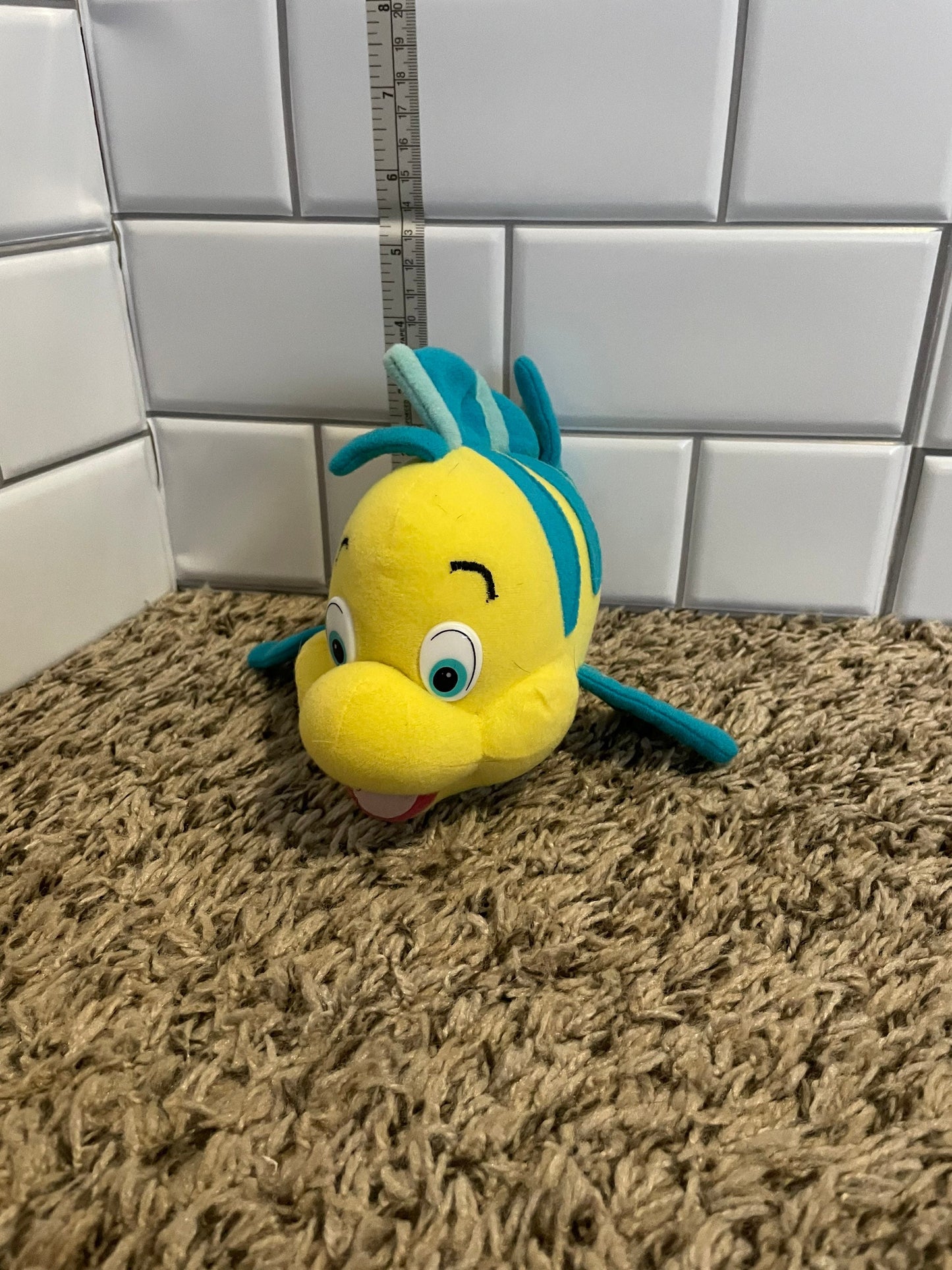 Disney the little mermaid flounder plush