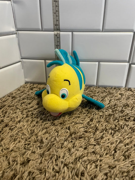 Disney the little mermaid flounder plush