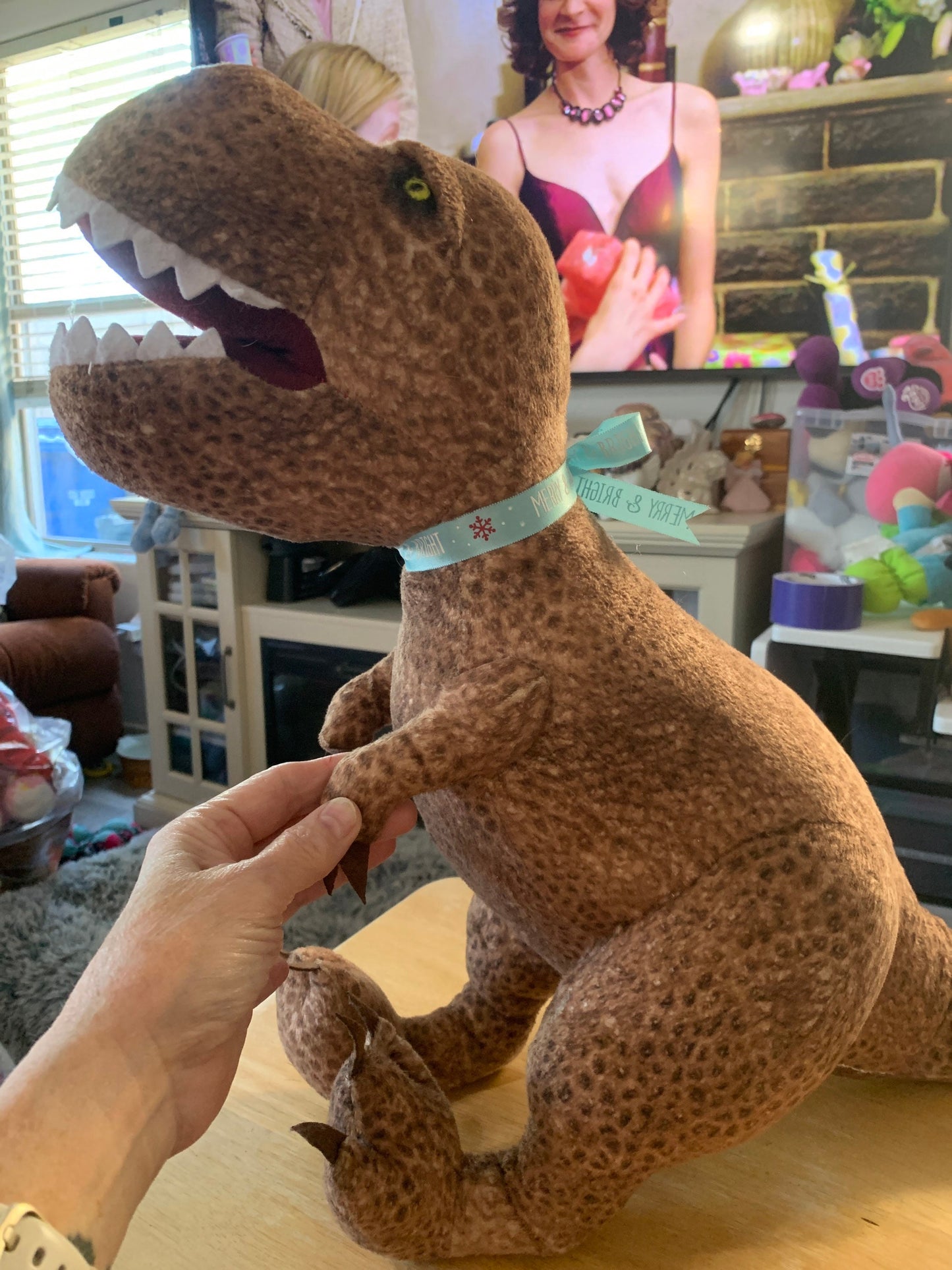 Jurassic World T-Rex Plush 28” Stuffed Animal Plush Toy Dinosaur Universal Studios