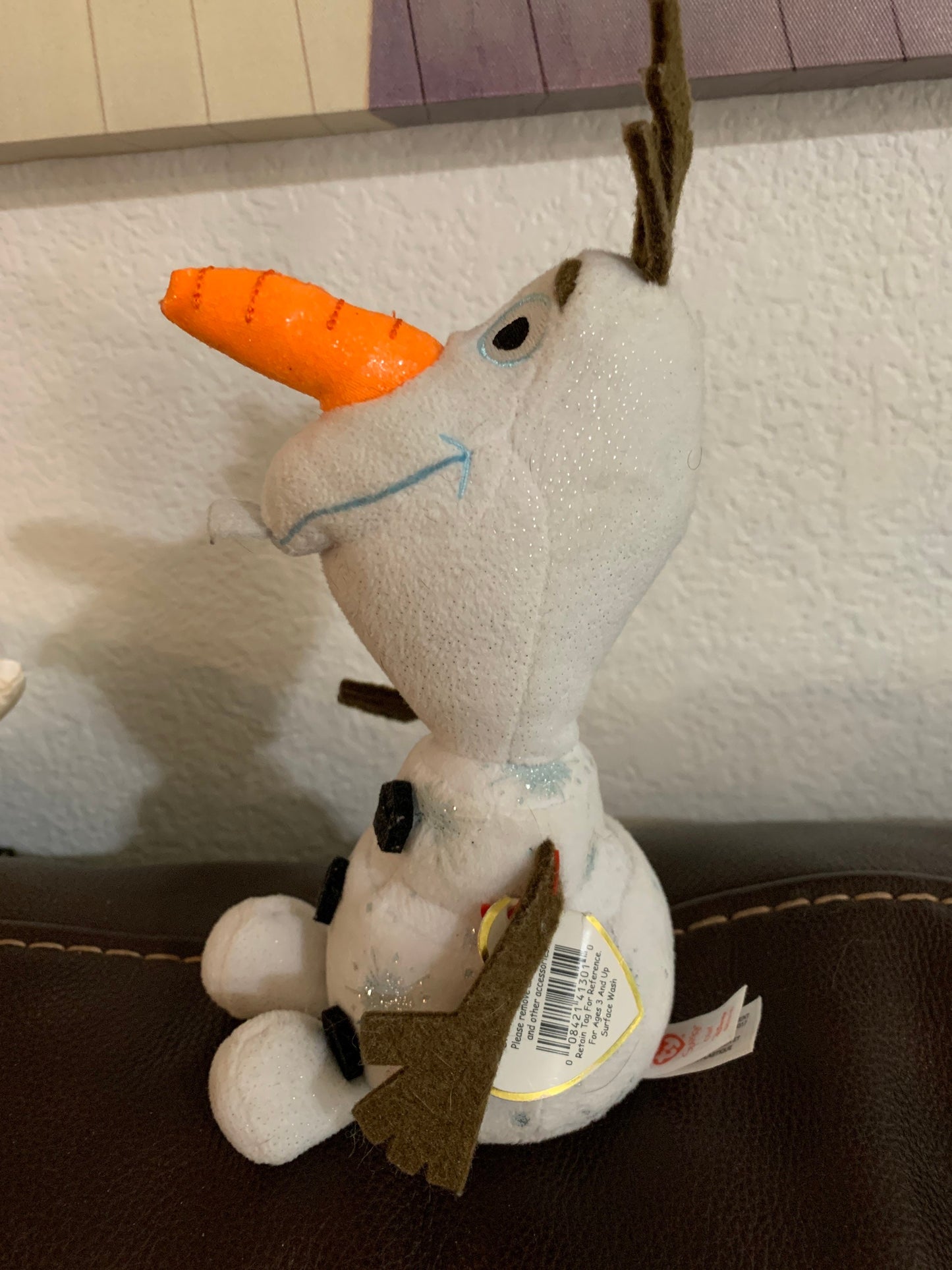 Ty Disney Frozen Beanie Babies Olaf the Snowman Stuffed Animal Plush Toy Vintage For Kids
