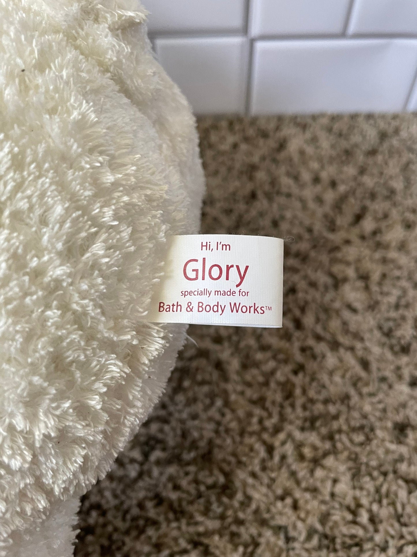 Bath and Body Works Glory Patriotic Bear Plush