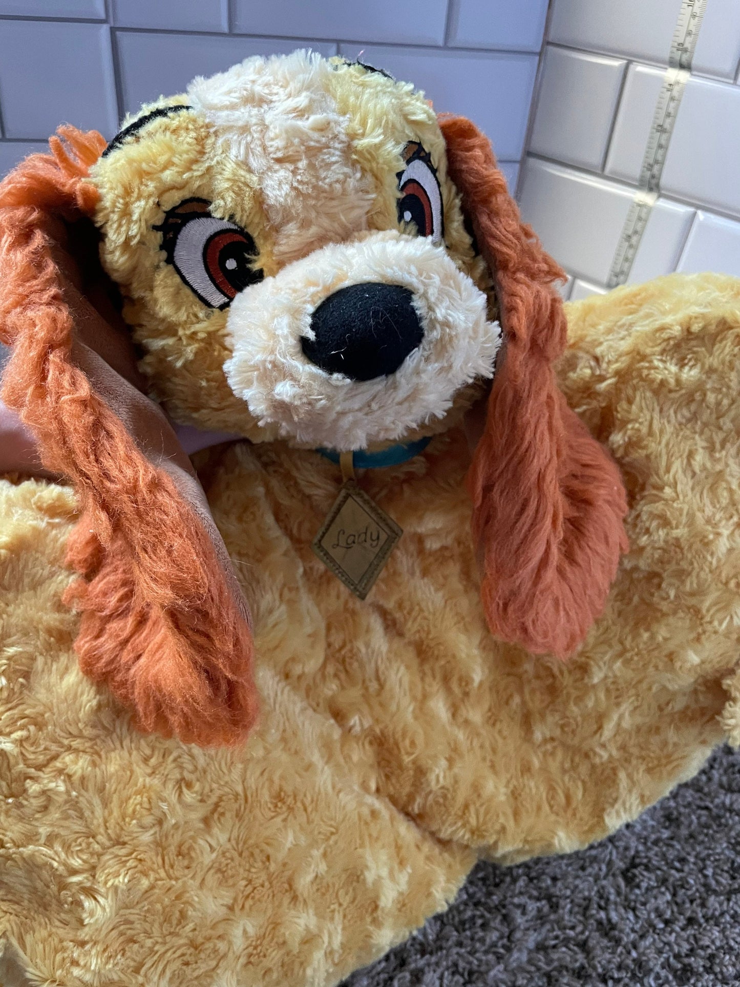 Disney Lady and The Tramp Dog Pillow Pal Plush