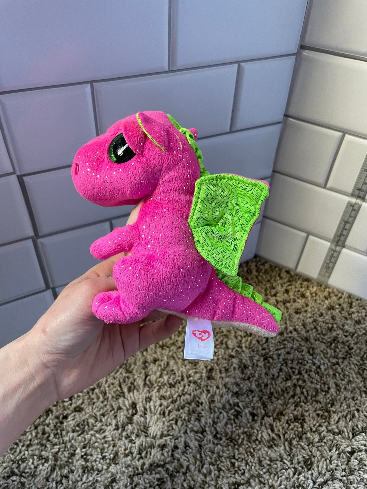 Ty Beanie Boo Darla Dragon plush