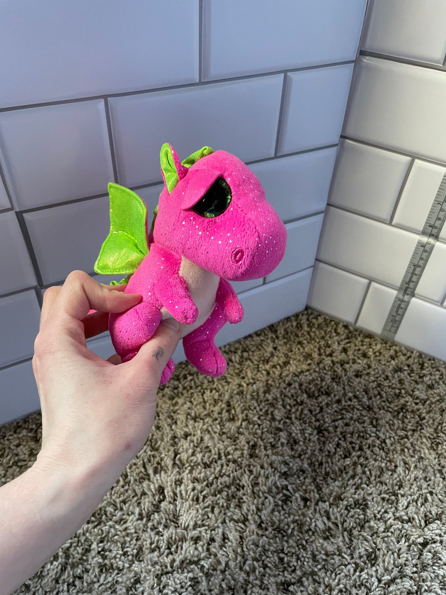 Ty Beanie Boo Darla Dragon plush