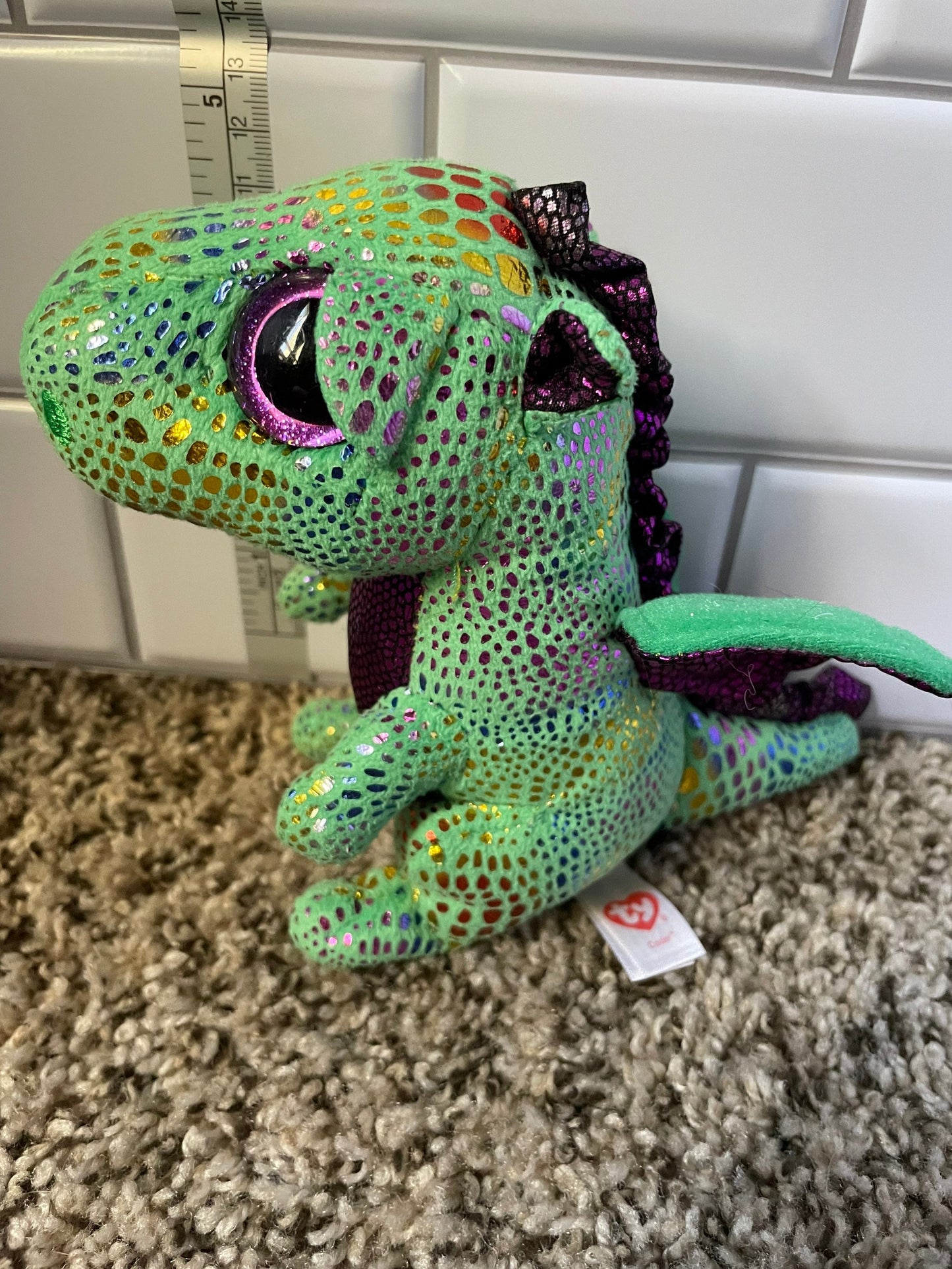 Ty Beanie Boo Cinder Dragon Plush