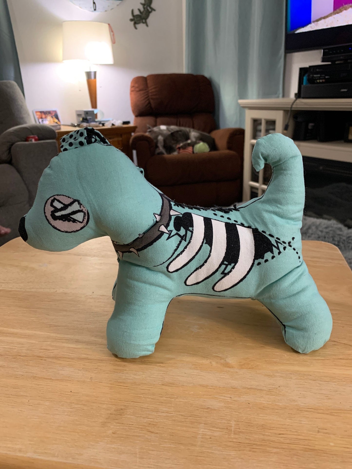 Blue Bones the Dog plush. Rare and hard to find