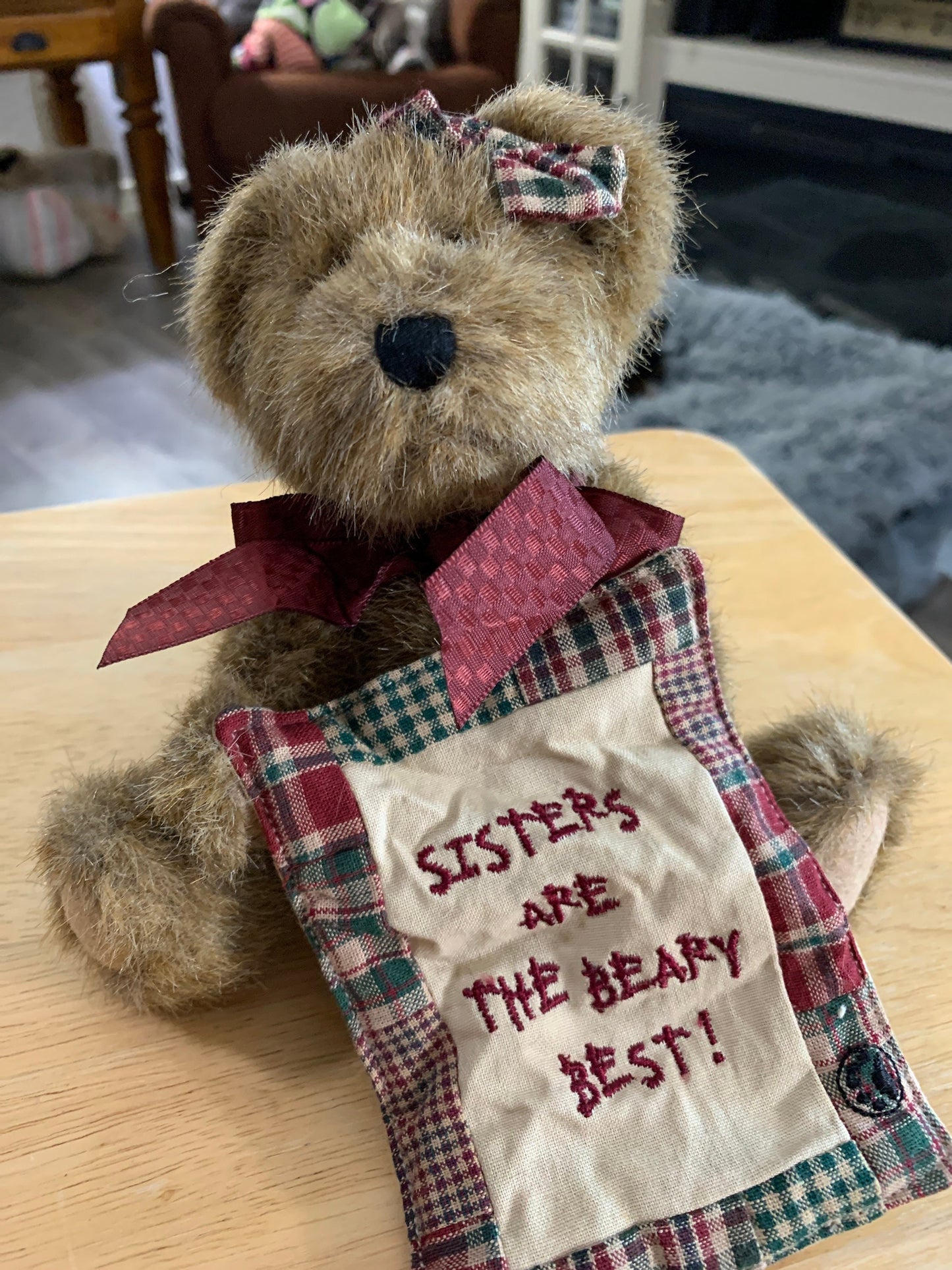 Boyds Bears TJs Best Dressed Collection. Sissy B Bear. 903006. Small Sisters are the Beary Best Teddy Bear