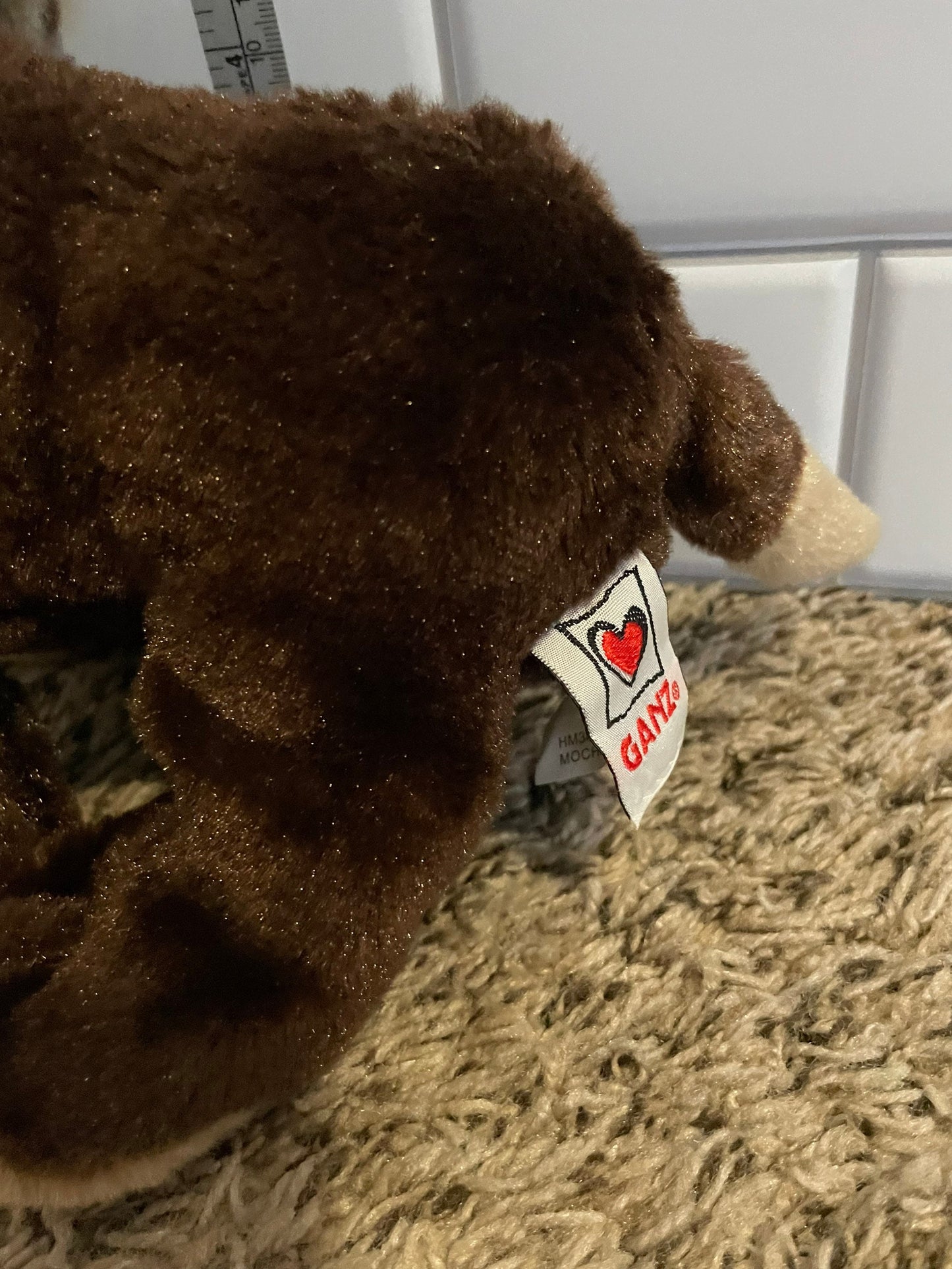 Webkinz Mocha Pup Plush - Brown Tan Dog