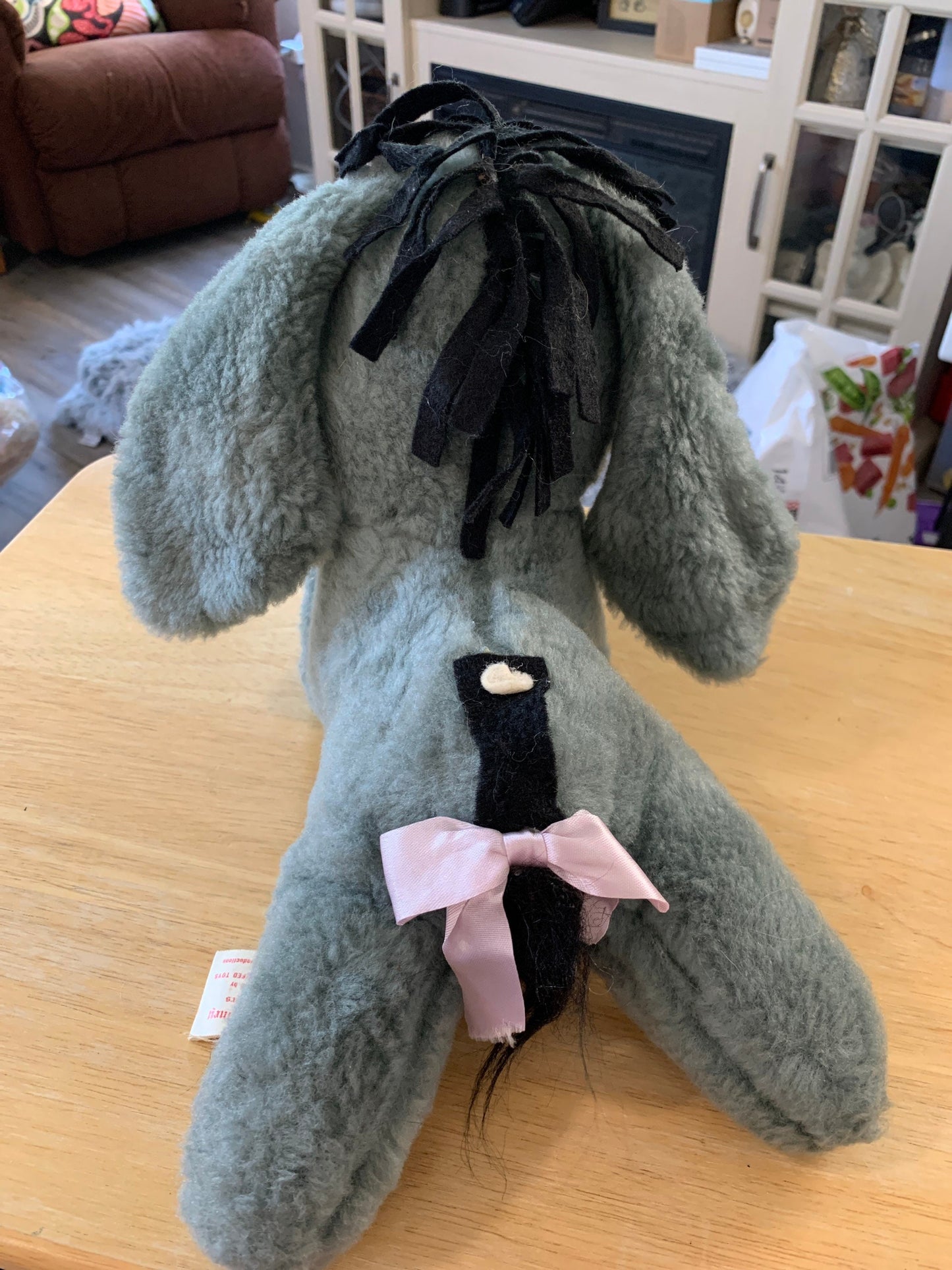 Eeyore Winnie the Pooh Stuffed Animal Plush Toy Vintage For Kids