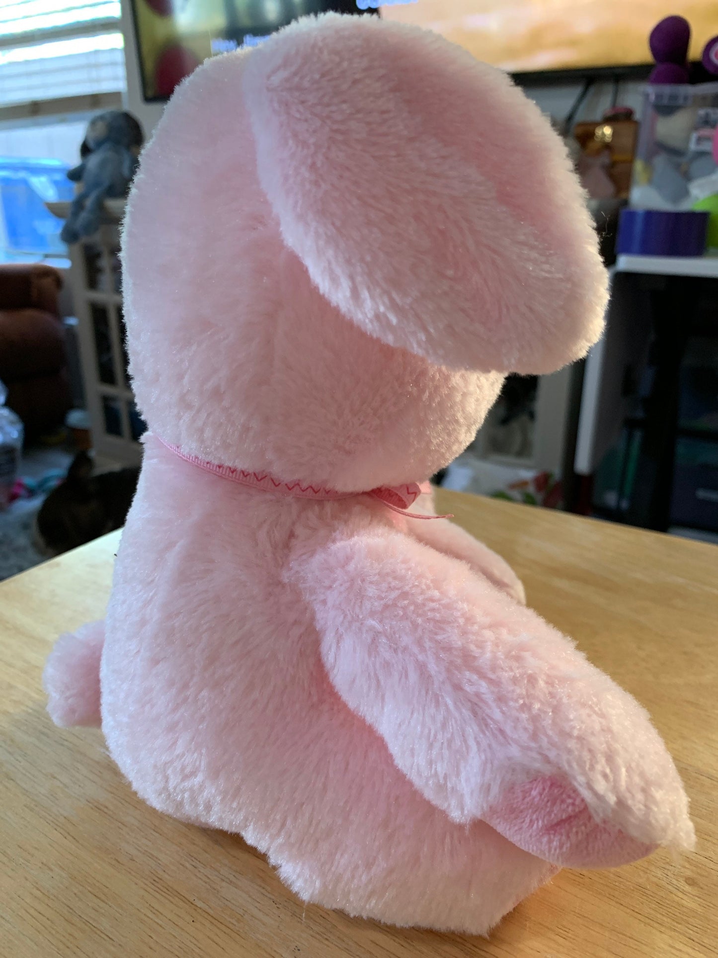 Carters Child Of Mine Pink Dog Stuffed Animal.  audio does not work