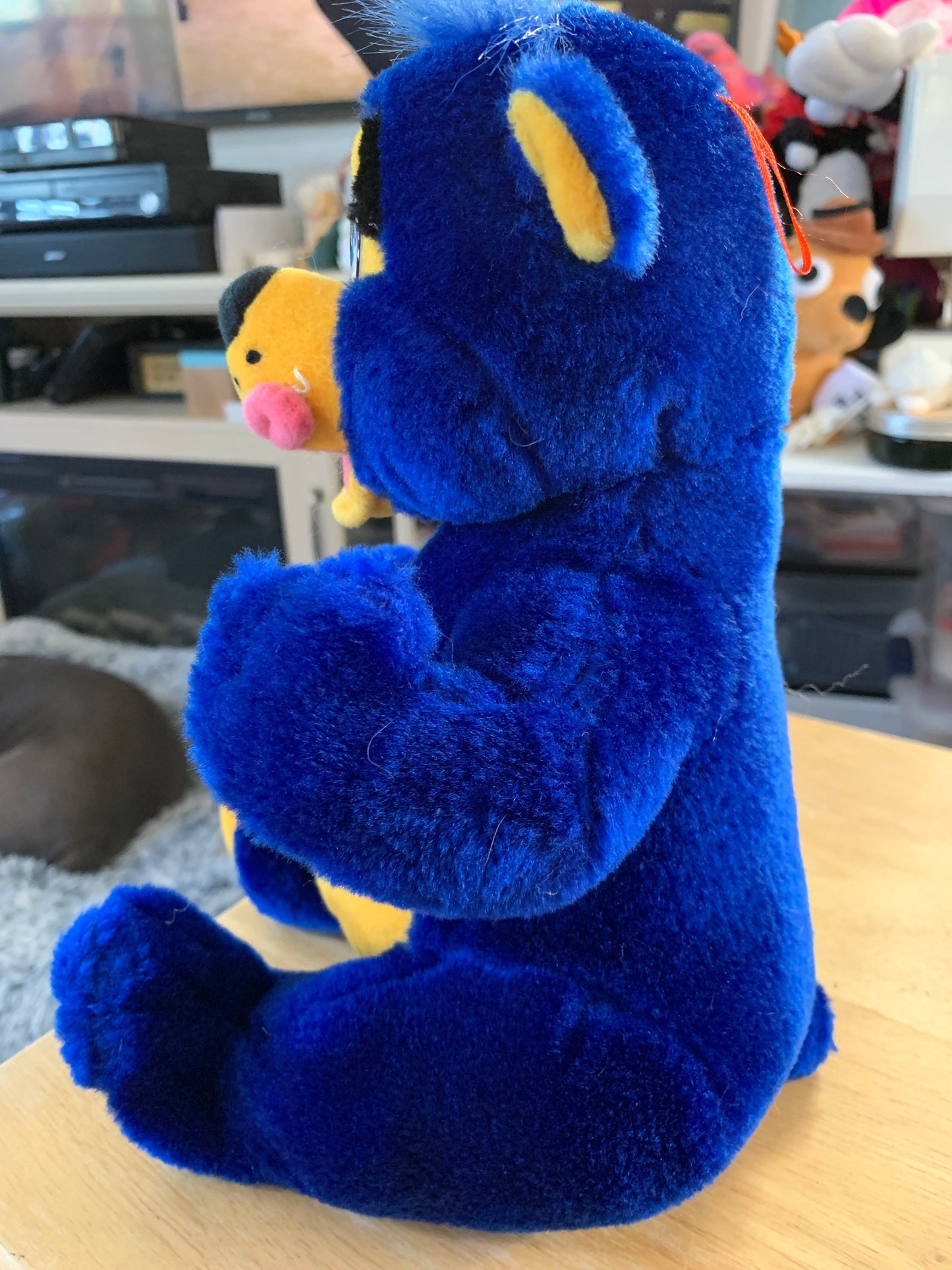 Tootsie Roll Pop Plush Stuffed Grape Bear By Nanco - Missing Lollipop