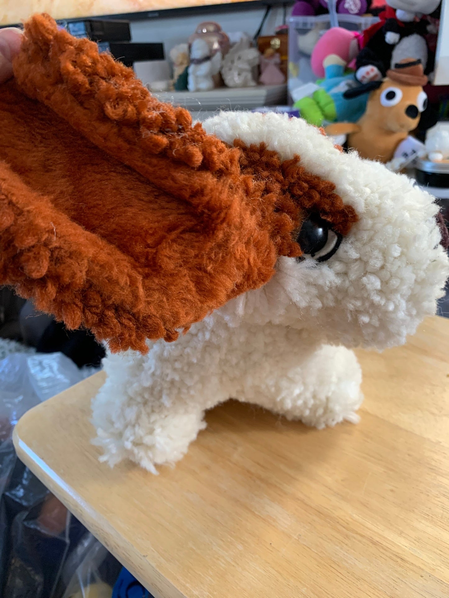 Shillcraft Shillikins Brown and White Dog Plush