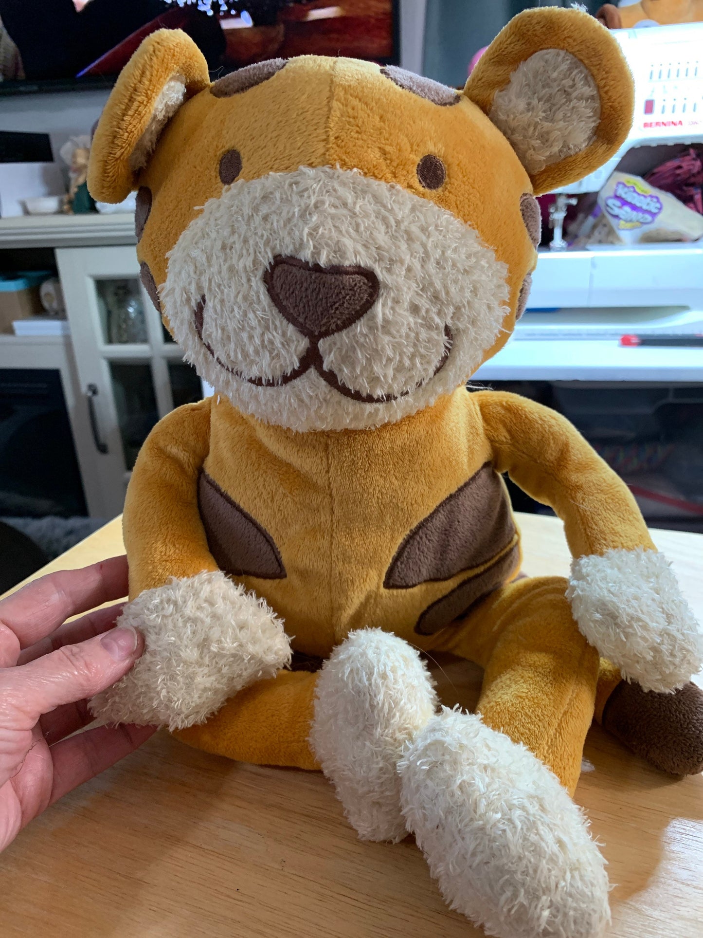 Nojo Tate The Tiger Jungle Tales Baby Infant Plush Stuffed Animal