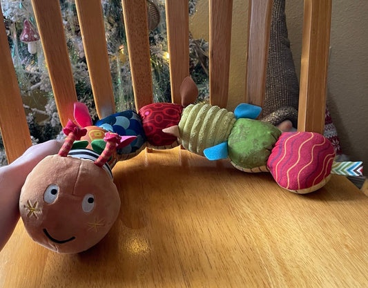Worm Baby Toy Learning Educational Plush Sensory Toys
