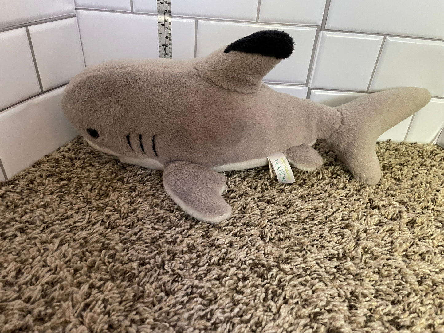 Destination Nation Shark Stuffed Animal Plush Toy