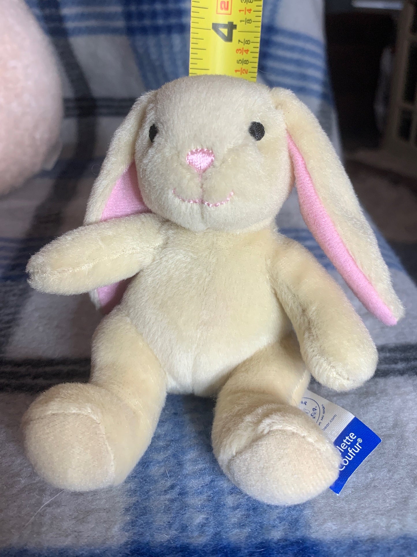 McDonalds Small Build a Bear Karate Bunny Rabbit. Extra Small with no GI